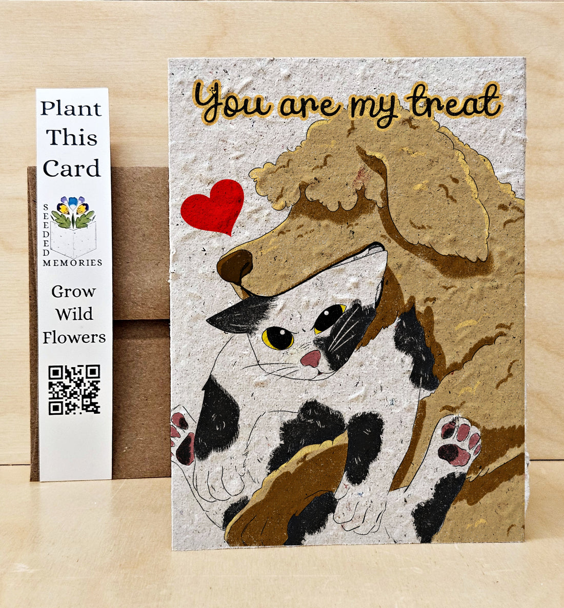 You are my treat! - Valentine card