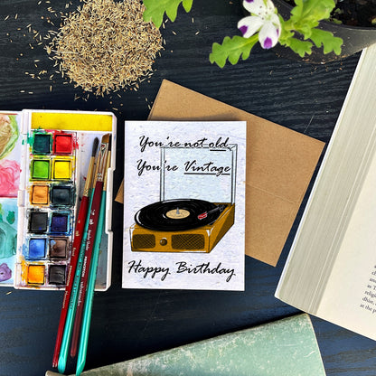 You are Vintage - Birthday Card