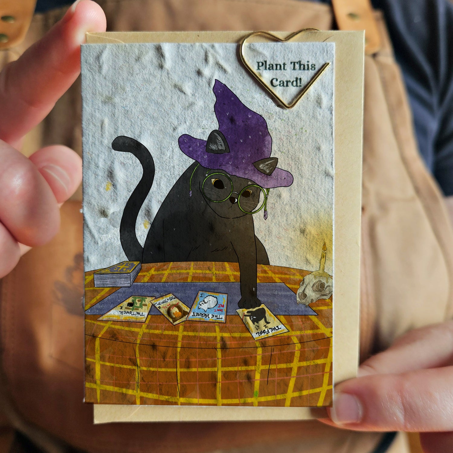 Mini Card - Mistic cat