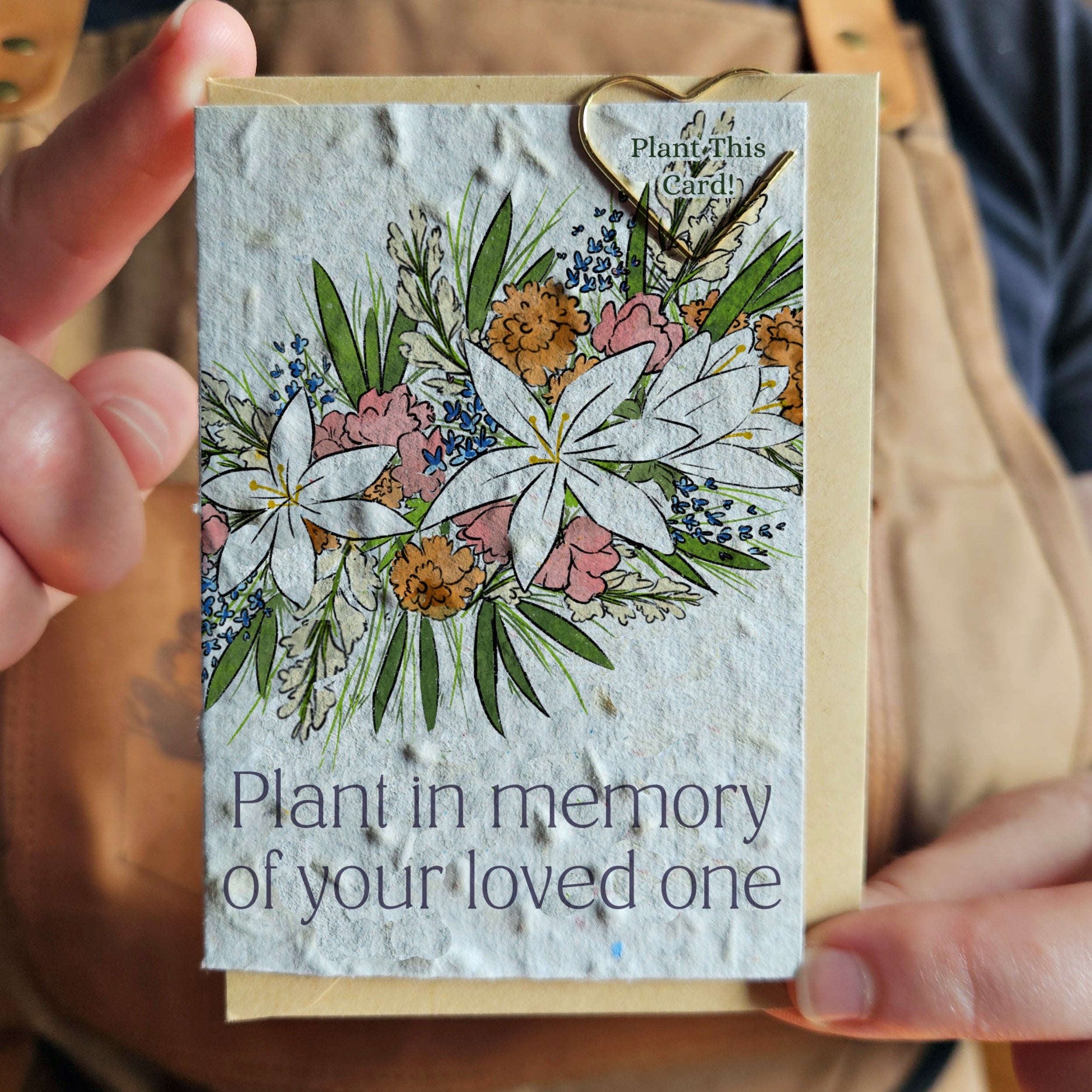 Mini Card - In loving memory – SEEDED MEMORIES