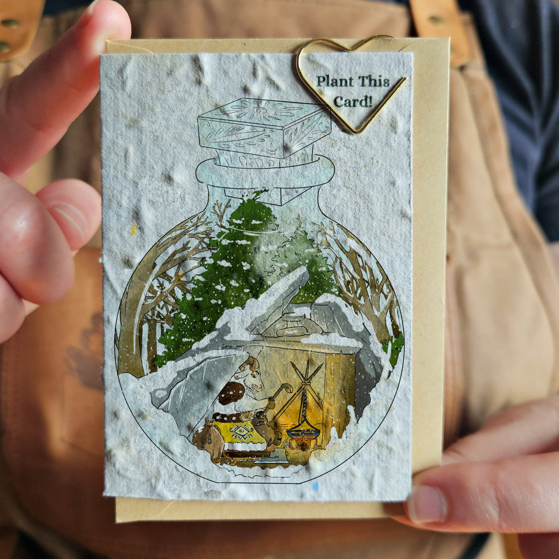 Mini Card - Terrarium Winter