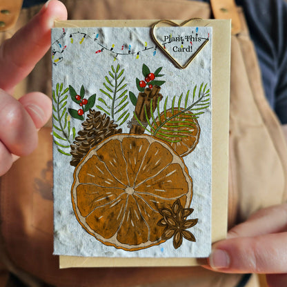 Christmas Mini Card - YULE